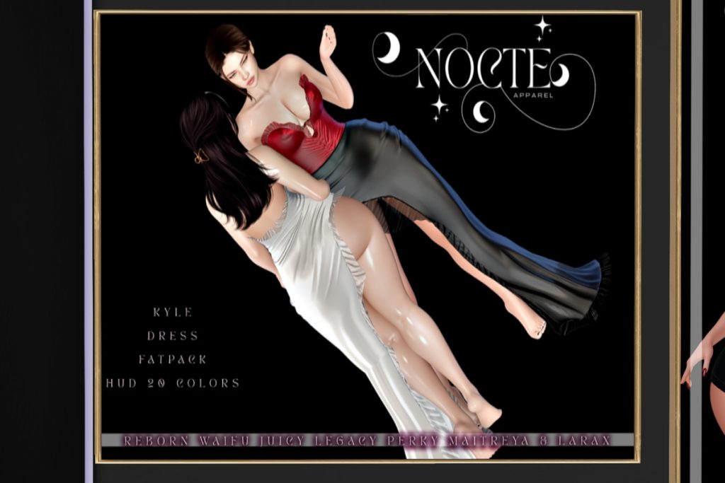 Kyle Dress - Legacy/Maitreya/Reborn/+mods, L$169 each/L$450 FP