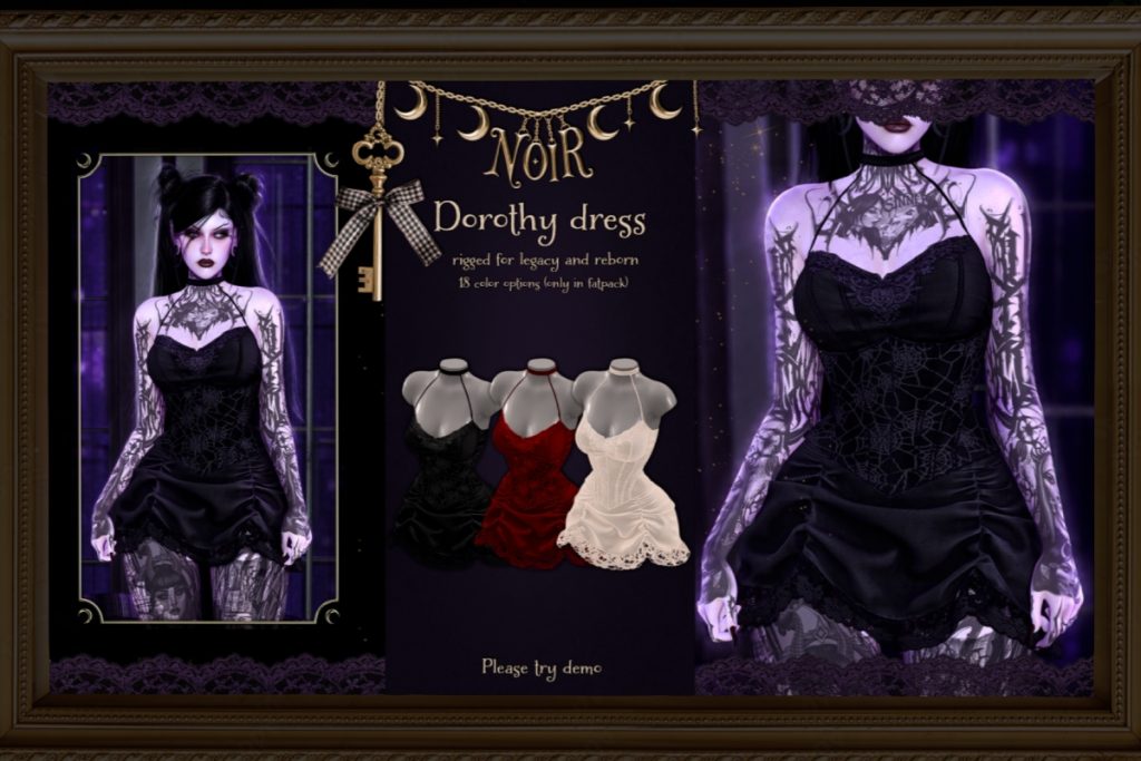 Dorothy Dress - Legacy/Reborn, L$299 each/L$1599 FP