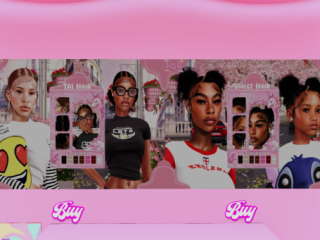 Tai Hair - L$600 each, Violet Hair - L$600 each