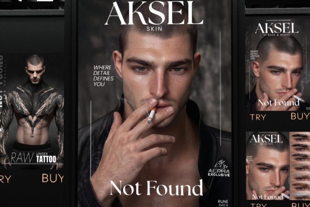 Aksel Skin - EvoX, L$779 each/L$1999 FP