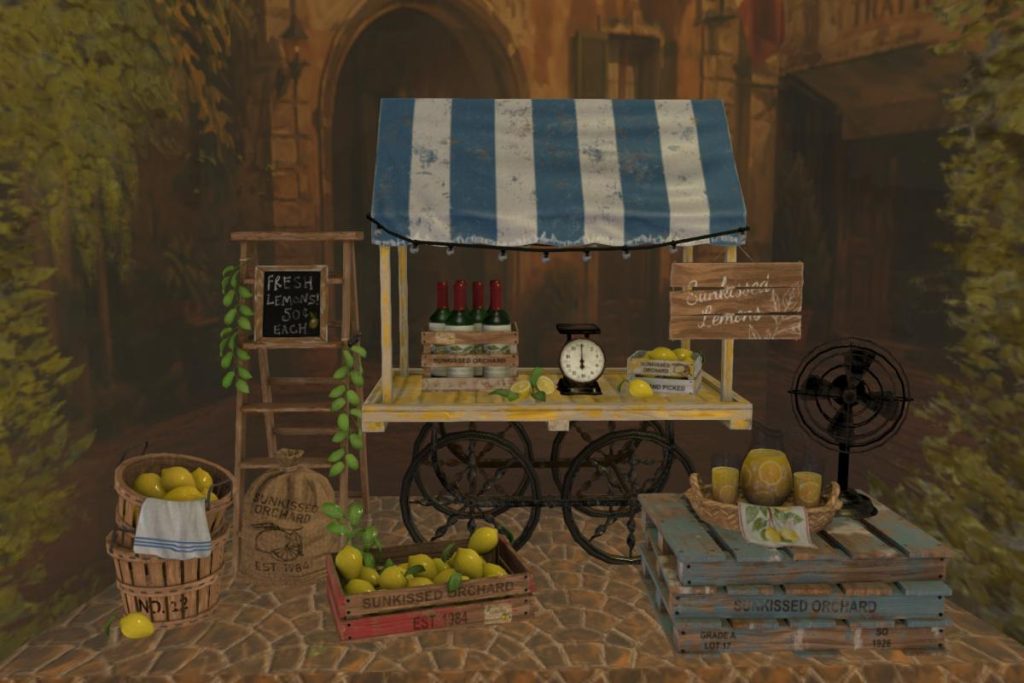 Countryside Market, L$288 each/L$1088 FP