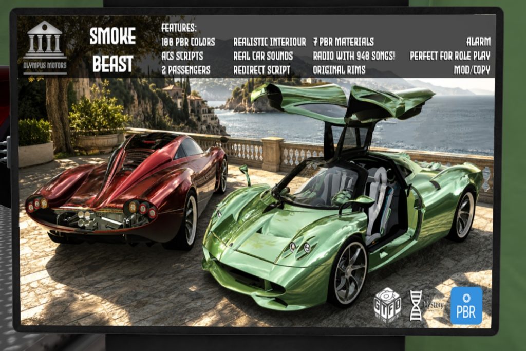 Smoke Beast Vehicle, L$1499