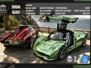 Smoke Beast Vehicle, L$1499