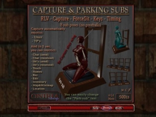 Capture &amp; Parking Subs Stall, L$300