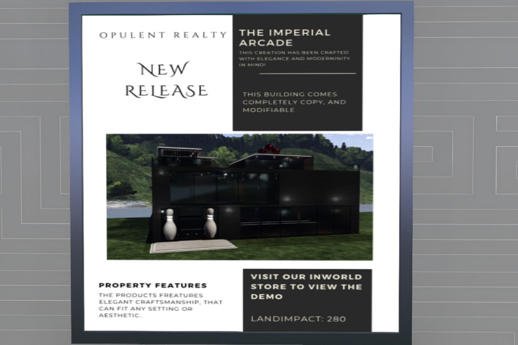 The Imperial Arcade, L$2400