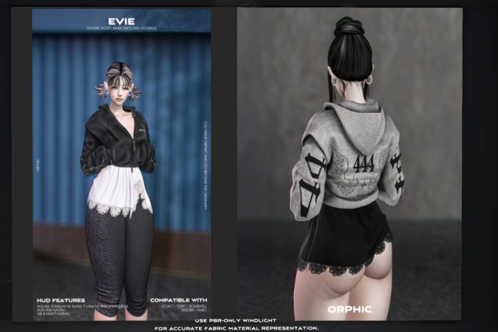 Evie Set - Legacy/Reborn/+mods, L$799 each FP/L$1699 MP