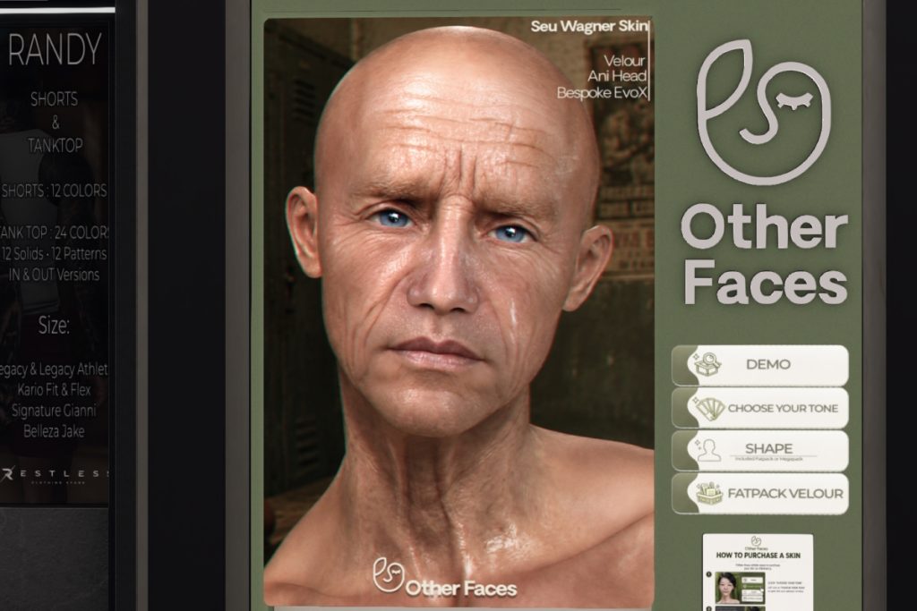 Seu Wagner Skin - EvoX, L$699 each/L$999 | Seu Wagner Shape, L$99
