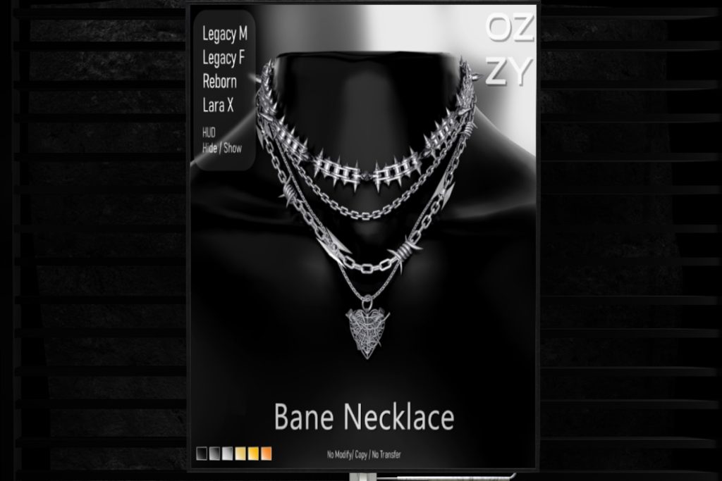 Bane Necklace - Legacy F+M/MaitreyaX/Reborn, L$399