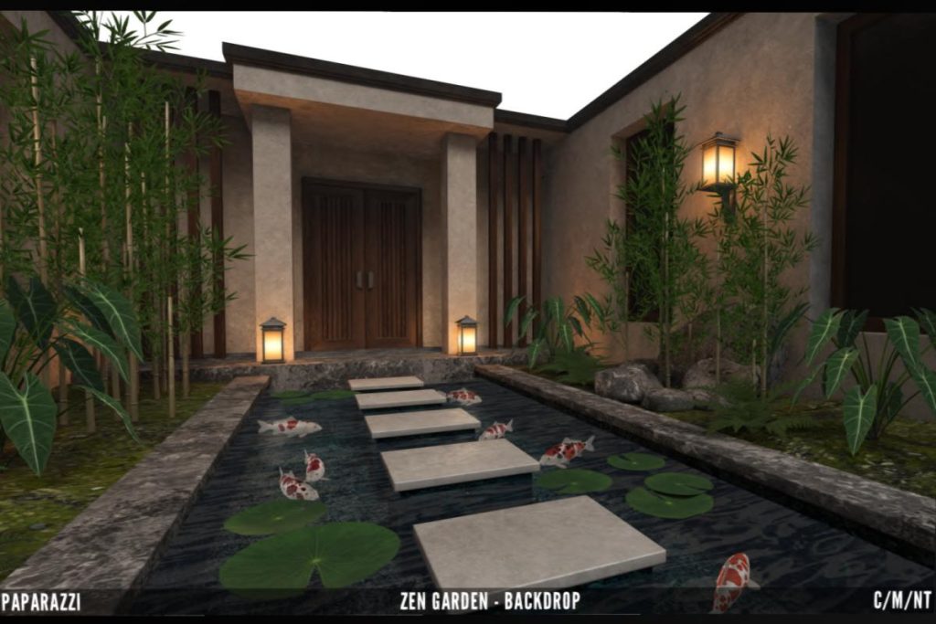Zen Garden Backdrop, L$350