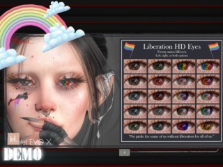 Liberation HD Eyes - EvoX, L$225 FP