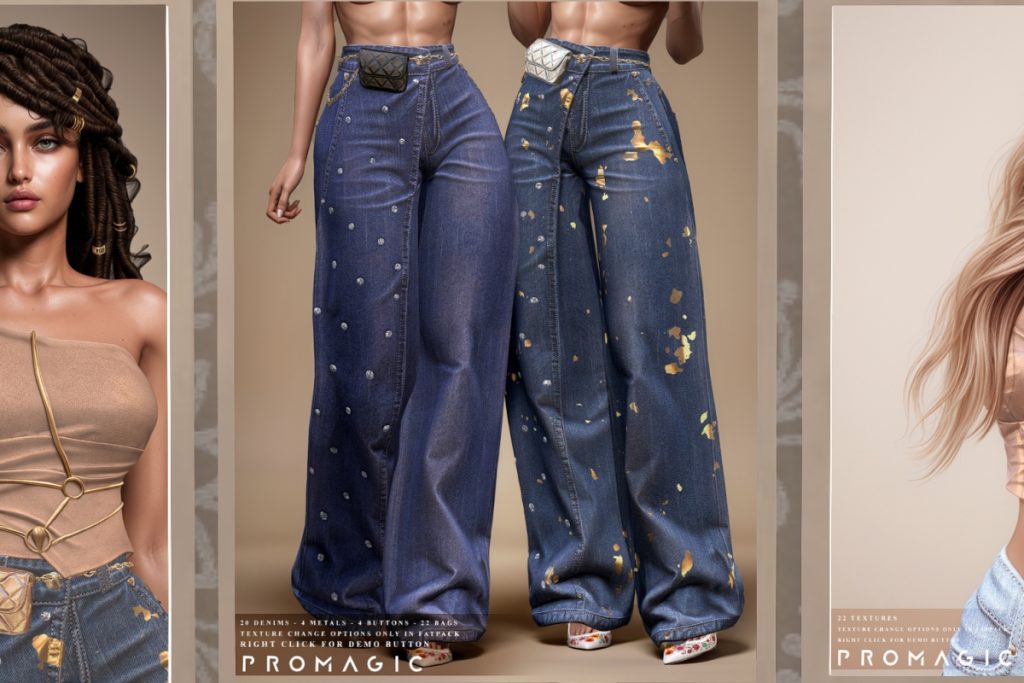 Nirali Jeans - Legacy/MaitreyaX/Reborn, L$355 each/L$2222 FP