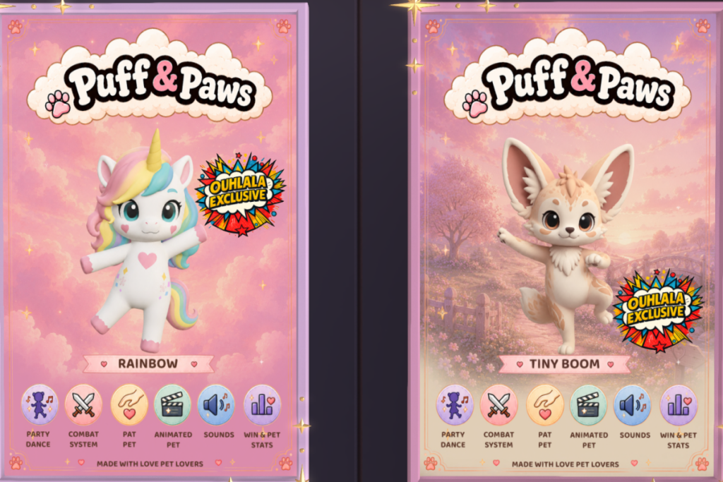 Animesh Rainbow &amp; Animesh Tiny Boom - L$299 each