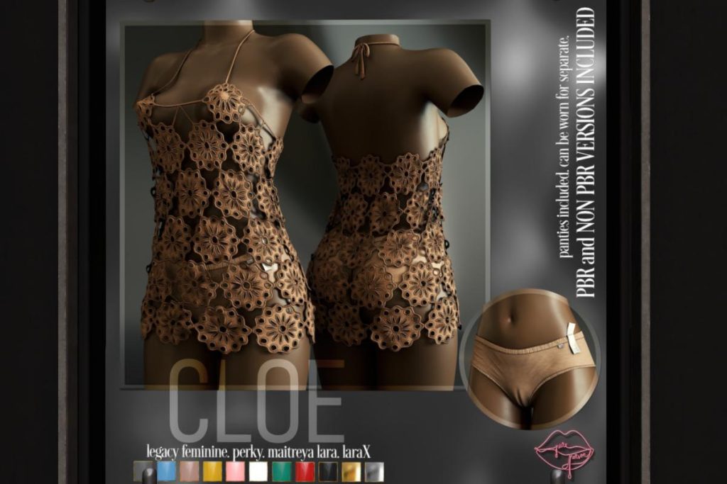 Cloe Dress - Legacy/Maitreya/+mods, L$588
