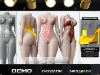 Soleil Bikini and Mules - Inithium/Legacy/MaitreyaX/Reborn/Yentements/+mods, L$200-L$250 each/L$899-L$1499 each FP/L$2100 MP
