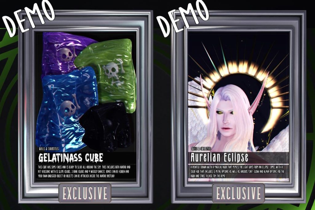 Gelatinass Cube, L$650 | Aurelian Eclipse, L$250