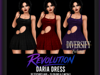 Daria Dress - See Ad For Fits, L$150