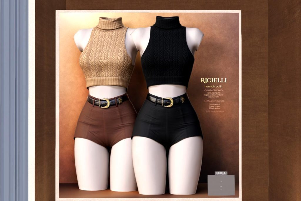 Hannah Outfit - Legacy/MaitreyaX/Reborn/+mods, L$265 each/L$1499 FP