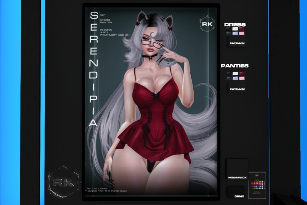 Serendipia Dress &amp; Panties - Reborn/+mods, L$199-L$299 each/L$1399-L$1750 each FP/L$2199 MP