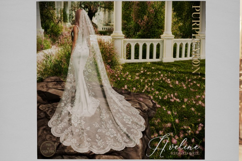 Aveline Rigged Veil, L$399 each/L$2599 FP