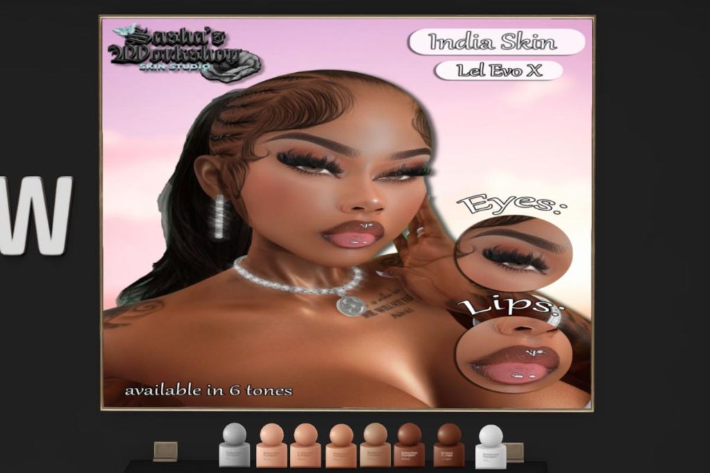 India Skin - EvoX, L$950 each/L$1300 FP