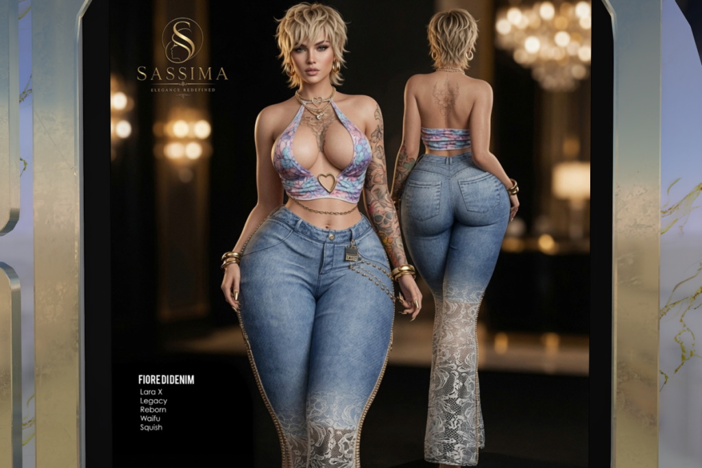 Fiore Di Denim Set - Legacy/MaitreyaX/Reborn/+mods, L$799