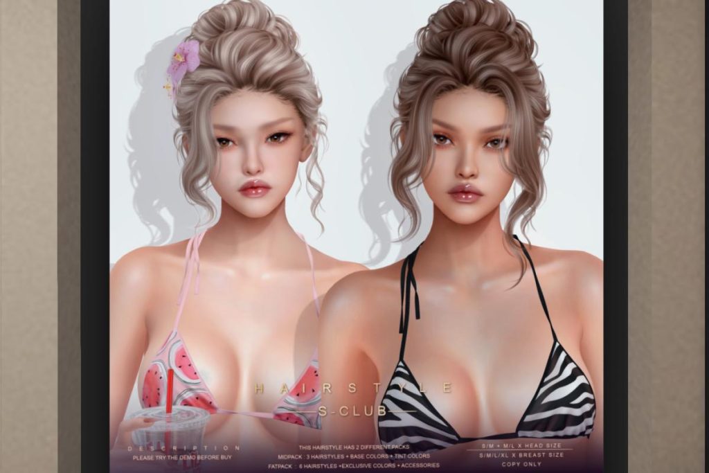 Xena Hair, L$988 FP