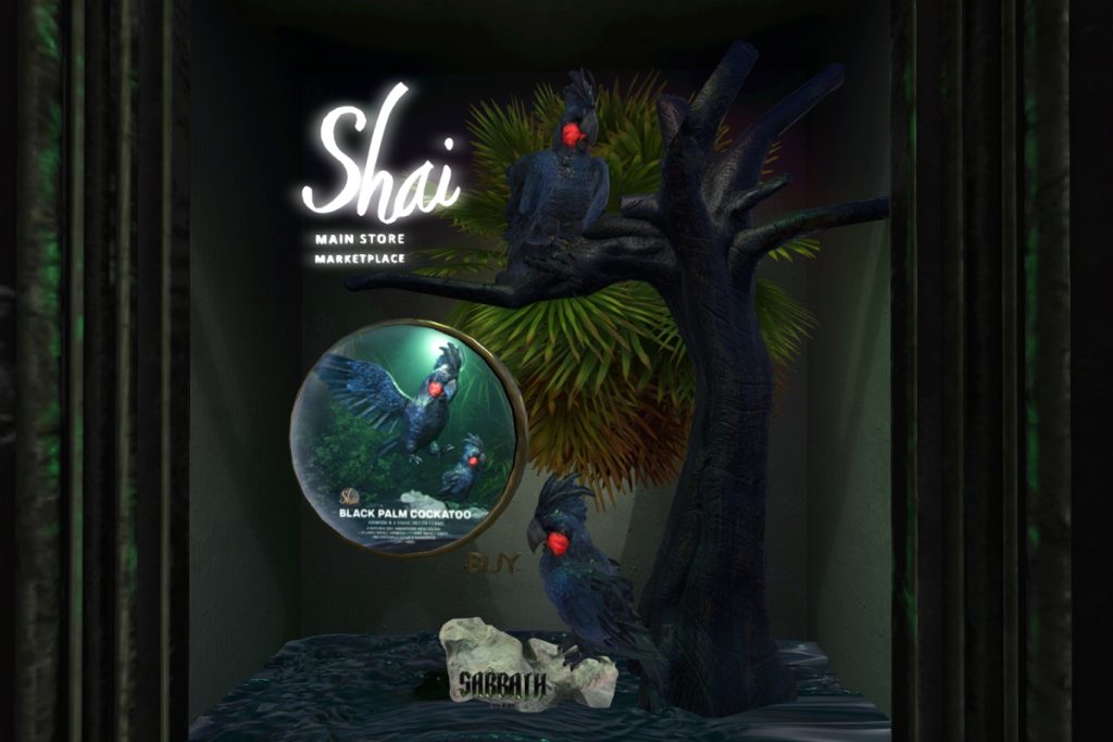 Black Palm Cockatoo, L$1299