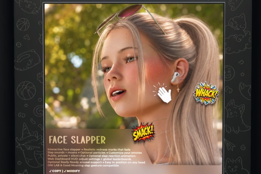 Face Slapper, L$399 each