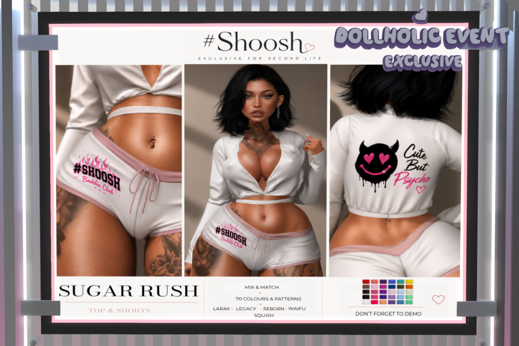 Sugar Rush Set - Legacy/MaitreyaX/Reborn/+mods, L$349 each/L$1299