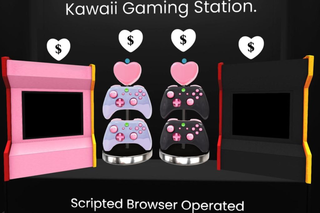 Kawaii Gaming Station, L$199 each/L$599 FP