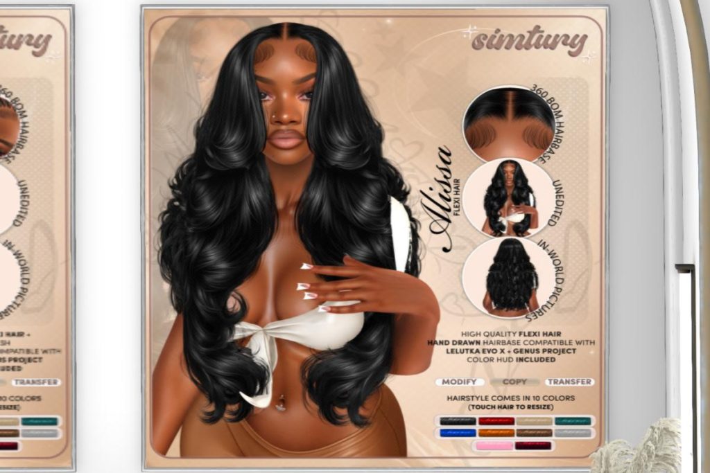 Alissa Hair - EvoX/Genus, L$450