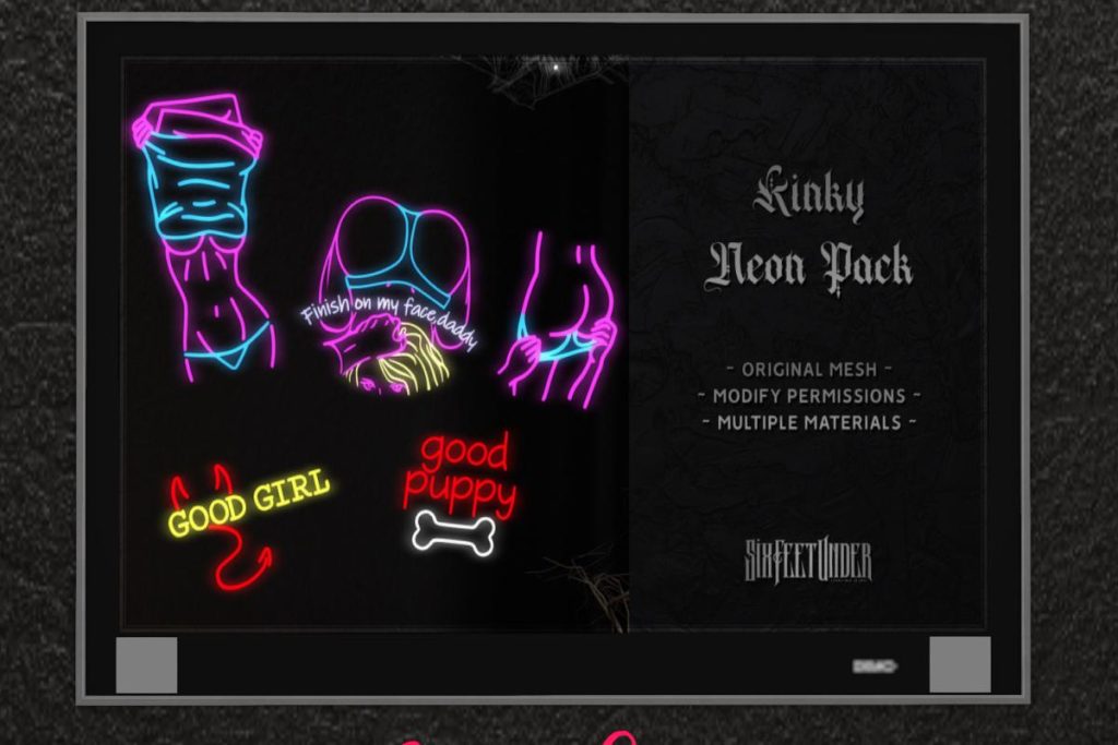 Kinky Neon Pack, L$299