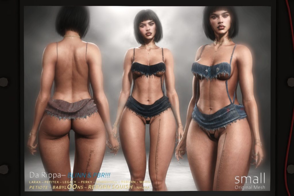 Da Rippa Set - Legacy/MaitreyaX/Nhumana/Reborn/+mods, L$699 each/L$1999 FP
