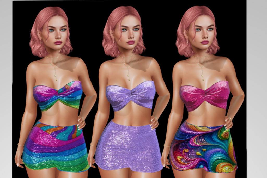Twisted Summer Set - Legacy/MaitreyaX/Reborn/add to end as +mods, L$280 each/L$699 FP