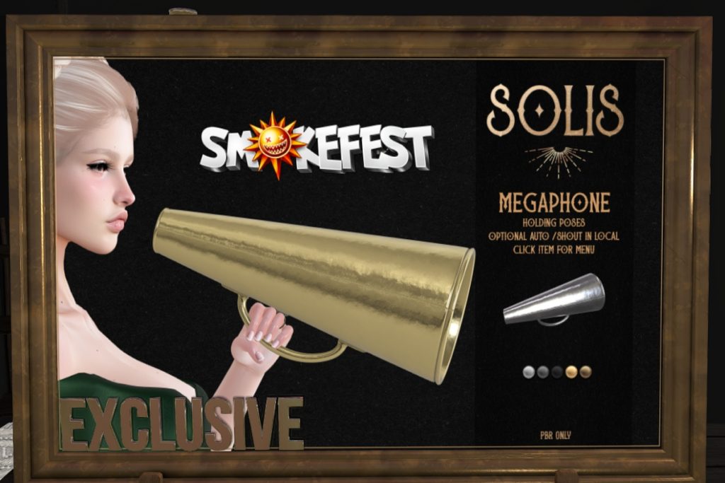 Megaphone Holdable, L$300