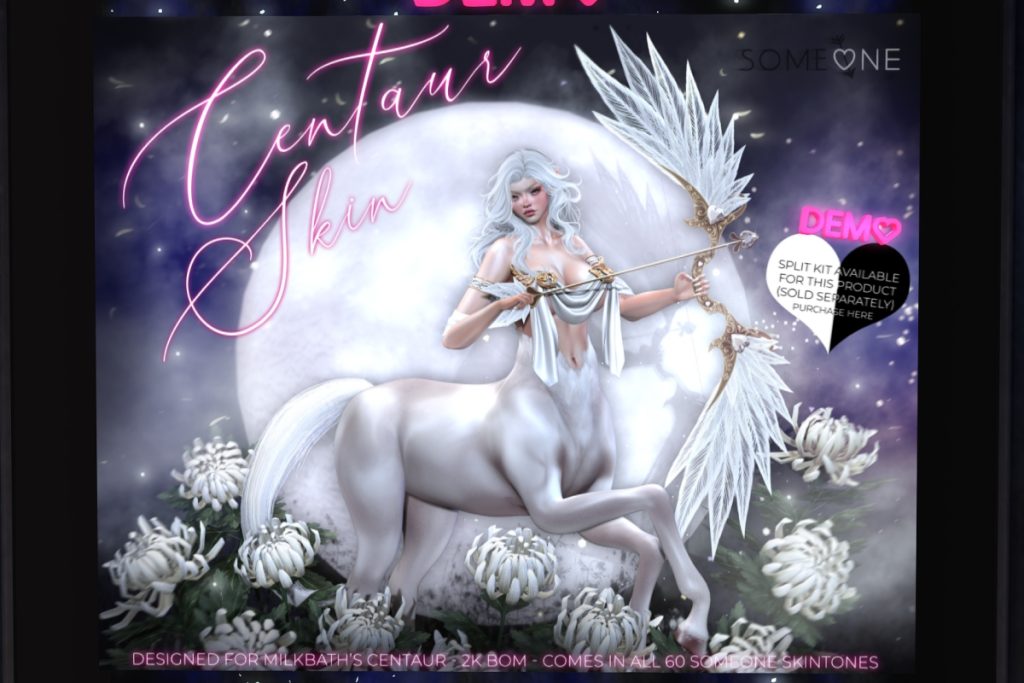 Centaur Skin for Milkbath Centaur, L$300 each/L$2000 each FP