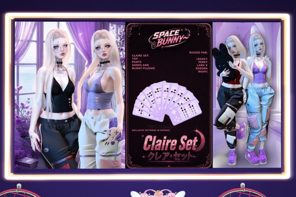 Claire Set - Legacy/MaitreyaX/Reborn/+mods, L$199-L$250 each/L$550-L$1250 each FP/L$3999 MP
