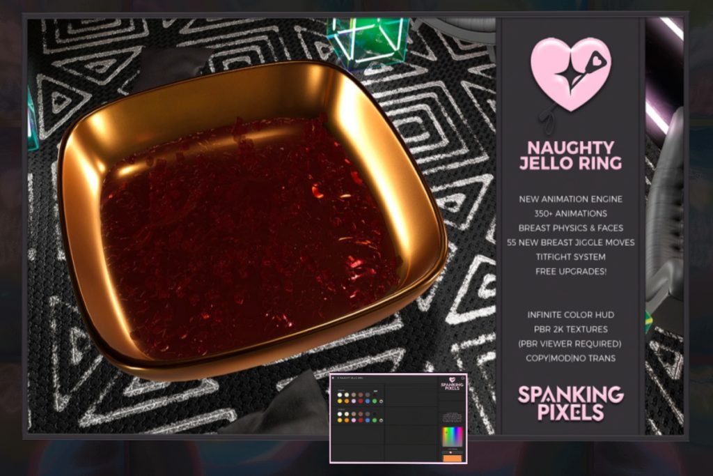 Naughty Jello Ring, L$1750