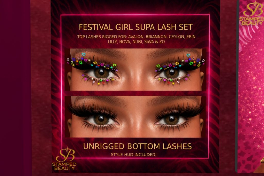Festival Girl Supa Lashes - EvoX, L$350