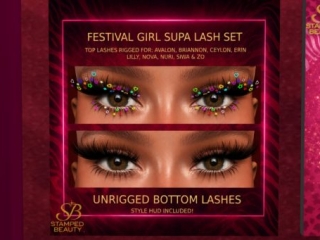 Festival Girl Supa Lashes - EvoX, L$350