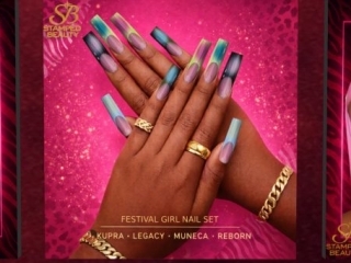 Festival Girl Nail Set - Inithium/Legacy/Reborn/Yentements, L$250