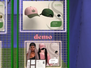 Vision Hat, L$249 | Vision Hair, L$199-L$399 each/L$598 FP