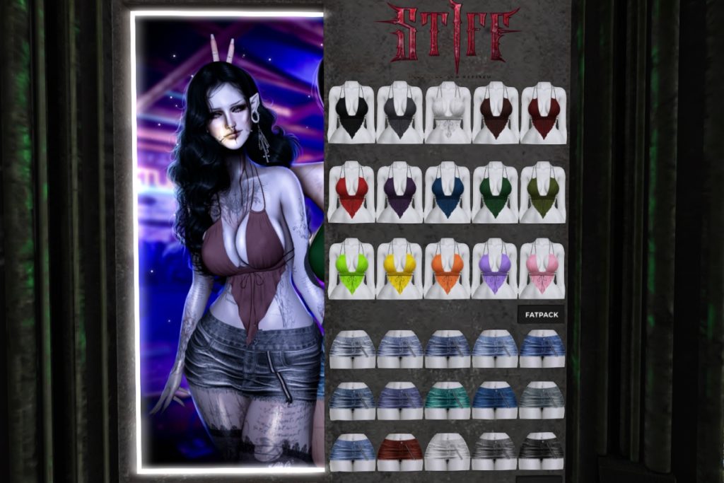 Retch Top &amp; Skirt - Legacy/MaitreyaX/Reborn/+mods, L$299 each/L$2599-L$2999 each FP/L$4799 MP