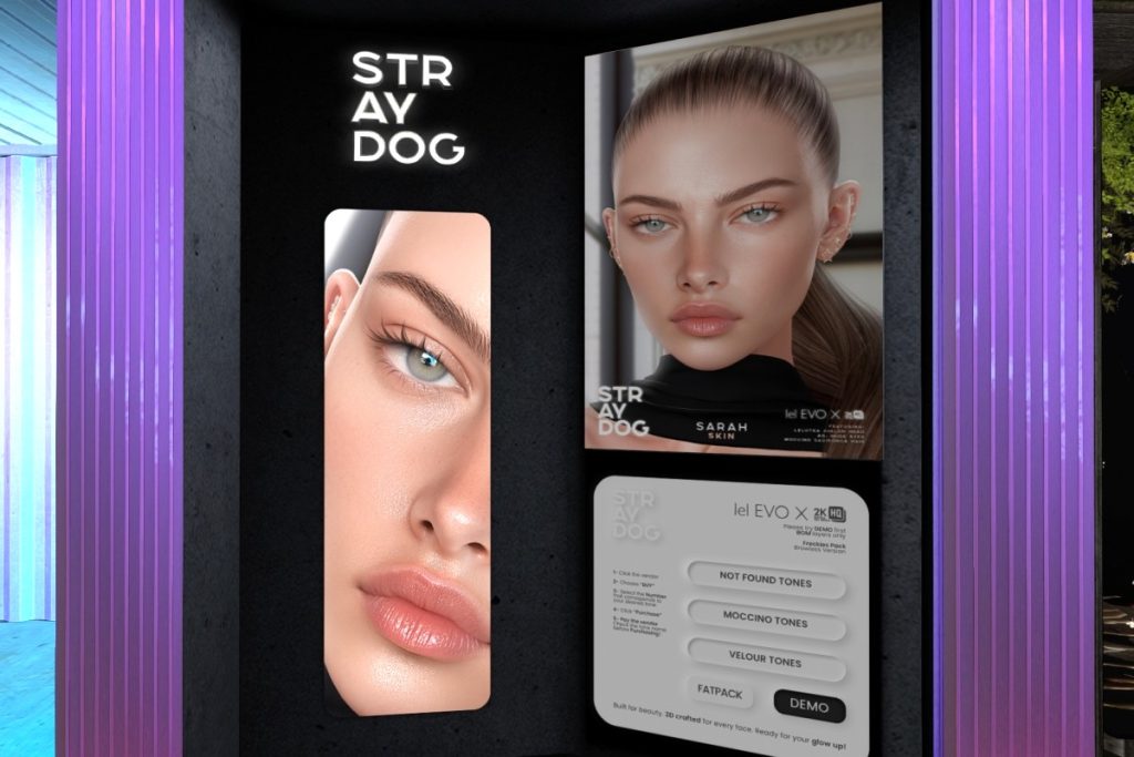Sarah Skin - EvoX/Moccino/Not Found/Velour, L$590 each/L$1600 FP