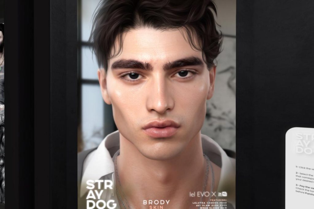 Brody Skin - EvoX, L$590 each/L$1600 FP