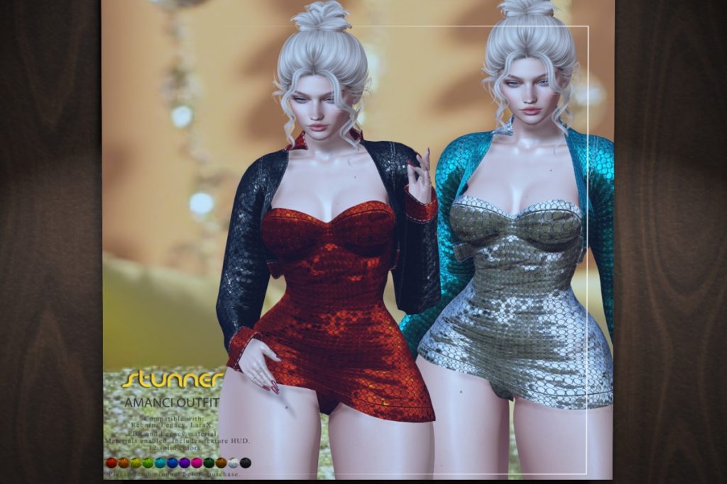 Amanci Outfit - Legacy/MaitreyaX/Reborn, L$399 each/L$1200 FP