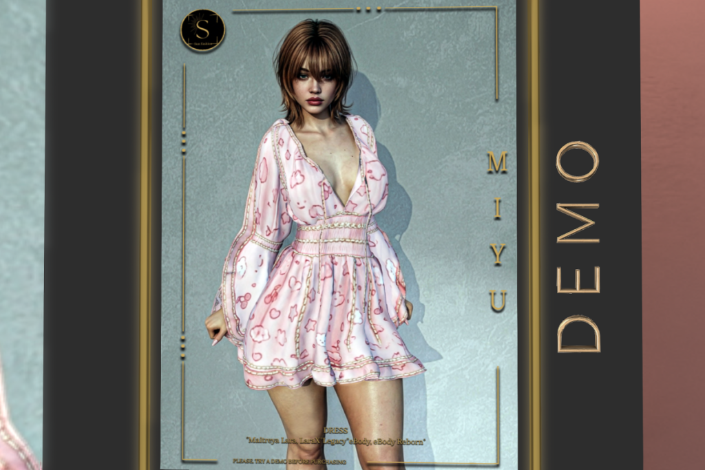 Miyu Dress - Legacy/Maitreya/Reborn/+mods, L$150 each/L$699 FP