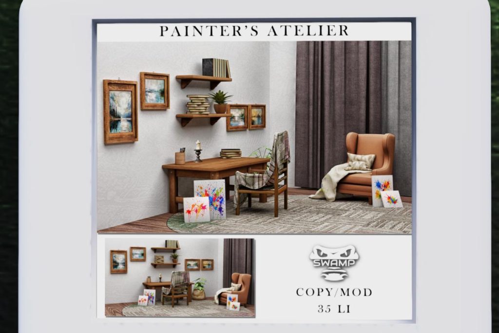 Painter's Atelier, L$319