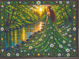 Mother Nature Stained Glass, L$250 each