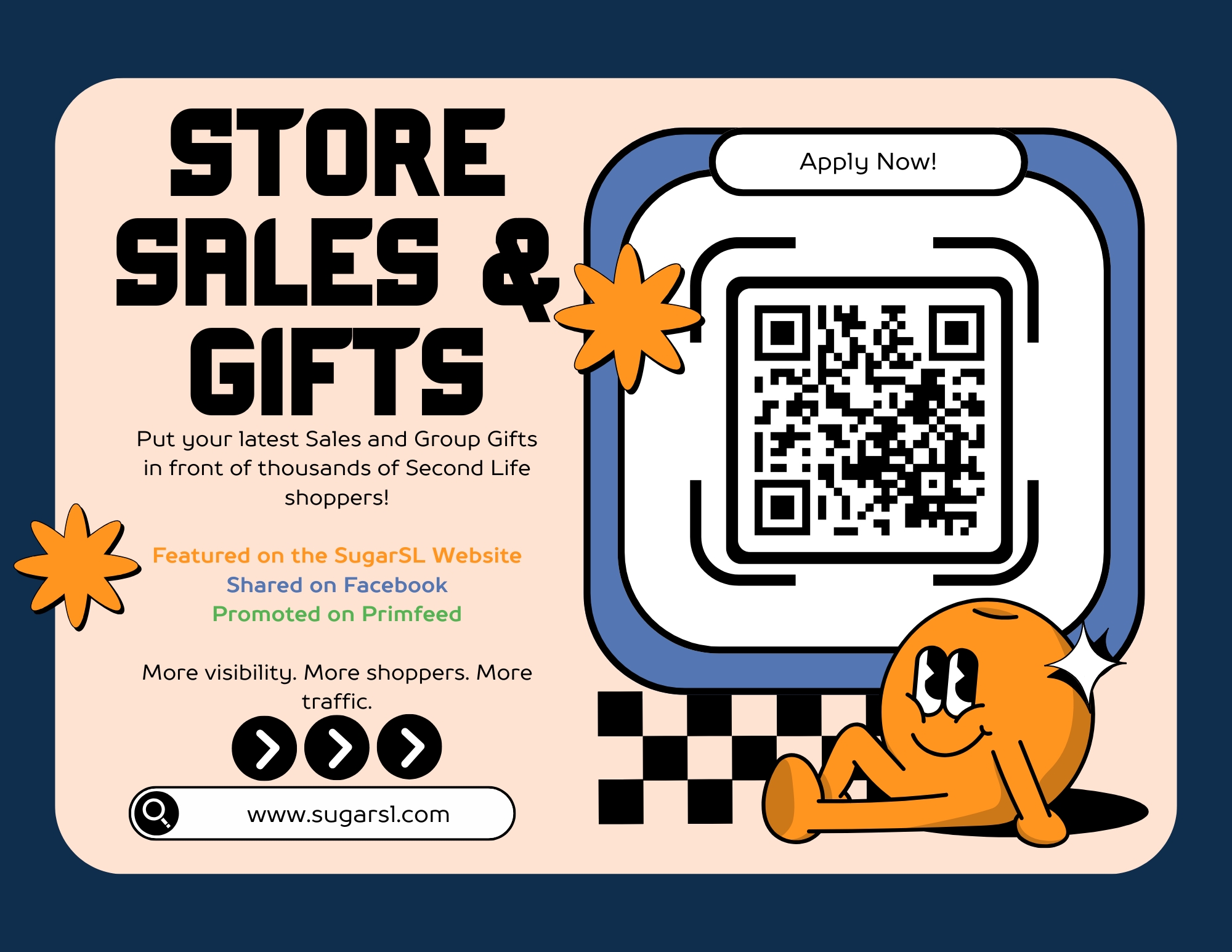 YOUR STORE CALLED: IT WANTS MORE TRAFFIC